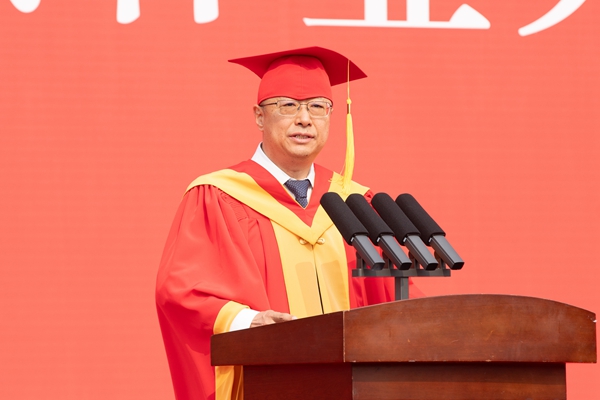 北京林业大学校长李召虎。校方供图
