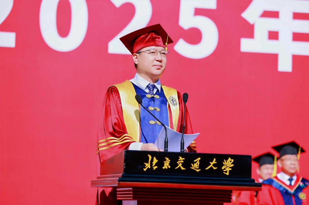 北京交通大学校长余祖俊。校方供图