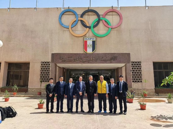 学校出访埃及奥委会
